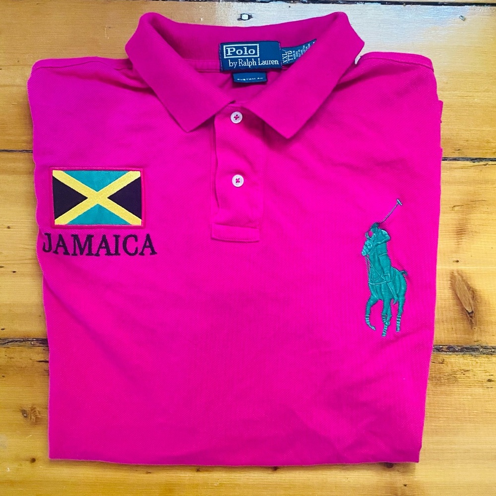 RARE JAMAICA RALPH LAUREN POLO XXL